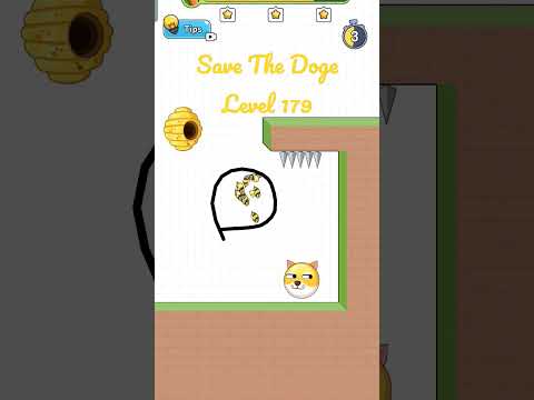 Save The Doge Level 179 3 STARS Guide and Gameplay. #savethedoge #shorts #gameplay #mobilegame