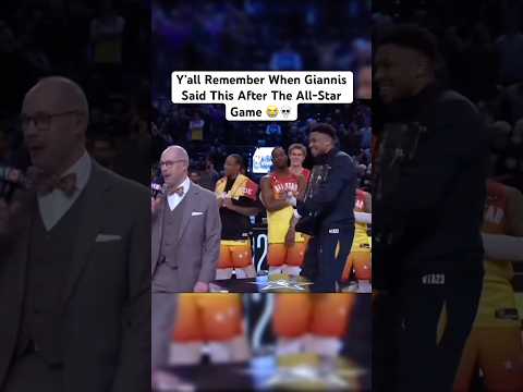 When Giannis Said This After All Star Game