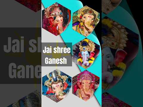 Jai shree Ganesh status video ganpati bappa moriya #status #video 2023#jaimatadi sinadur lal chadayo