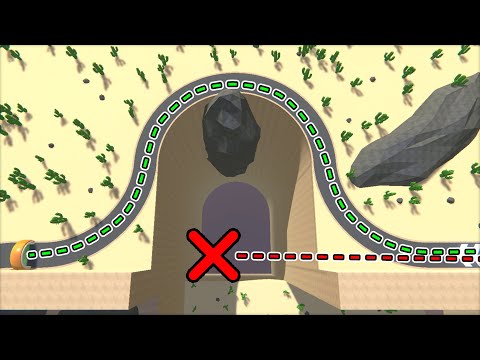 I Built a Track That Has No Shortcuts But Looks Like it Should to Trick my Friends!