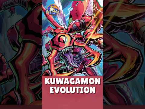 Kuwagamon Evolution Line #Shorts