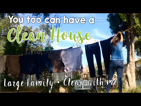 Large Family Clean with Me! | Total Disaster Boys Bedroom