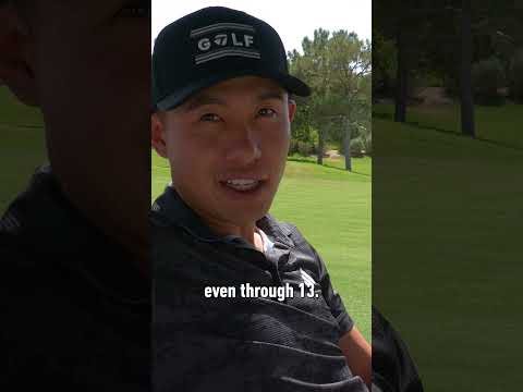 Grant Horvat and Collin Morikawa were dialed for their match. 🤯#TaylorMade #shorts