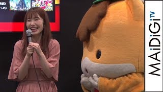 声優・内田彩、ぐんまちゃんと群馬の魅力を熱弁！　AI観光ガイド「ハルナ若葉」発表会