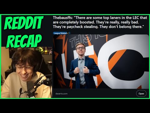 Caedrel Reacts To Baus' Unfiltered Interview | Reddit Recap