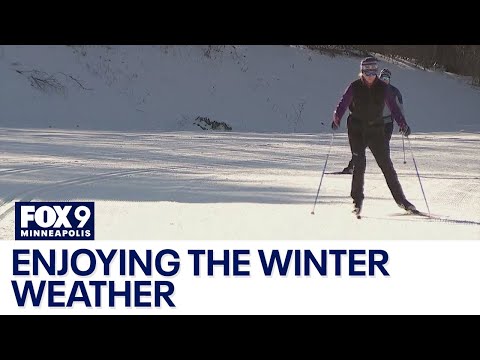 Enjoying the cold: Minnesotans take advantage of the winter weather