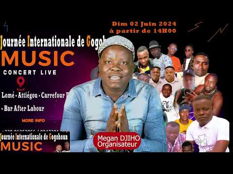 MEGAN DJIHO ARRANGEUR MEDAAR CONFIRME LA TENUE DU CONCERT DU 02 JUIN PROCHAIN