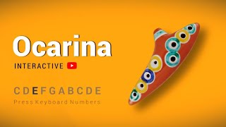 YouTube Ocarina - Play it on YouTube with your number keys