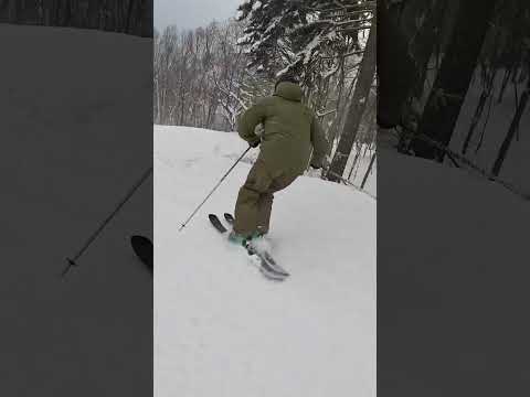 Matt on the Head Oblivion 102 and Bob on the Armada Declivity X 102 on a Snowy Morning at Stowe