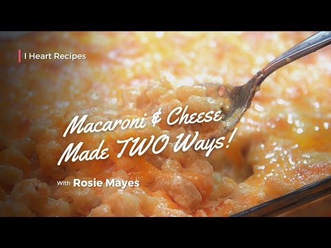 Baked Macaroni and Cheese 2 Ways: With Eggs & Without | Creamy Southern Mac and Cheese Recipe