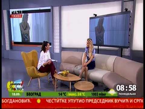 TV RTS 1, Jutarnji program, Lena 18 09 2017