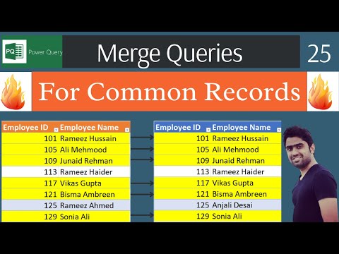 How to Merge Queries for Common Records from different Sheets, Tables & Data sources | Tutorial 2022