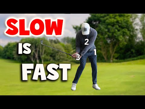 Slower For Faster,  Whip The Golf Club For Crazy Clubhead Speeds!