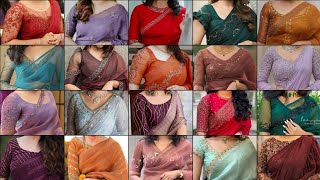 😍👌Beautiful Fancy Blouse Design Ideas|Latest Fancy Party Wear Blouse Front Neck Designs ❤️|