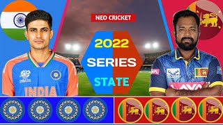 India Vs Sri Lanka 2022 Series State | Neo Cricket