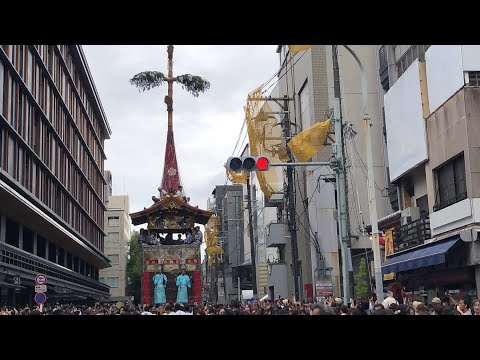 7/12(金)祇園祭2024 華やかな鶏鉾曳き初め！/京都四条室町Gion Festival！ Niwatori Hoko Parade！