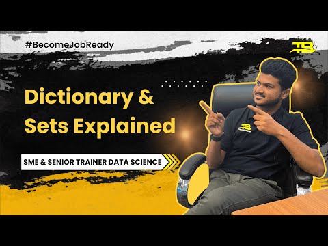 Dictionary & Sets Explained | Python Beginners Tutorials | Training Basket