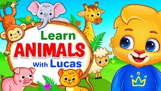 Animal Names for Kids | Animals Sounds & Baby Names | Educational Videos For Kids By RV AppStudios