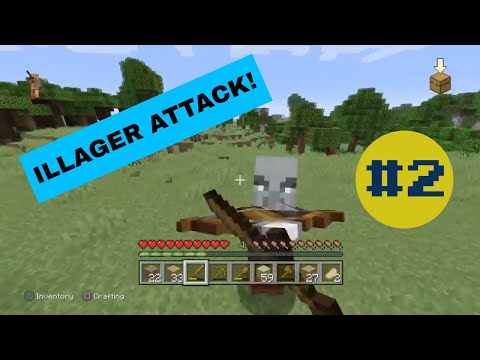 Block Adventures #2 - ILLAGER ATTACK!!!