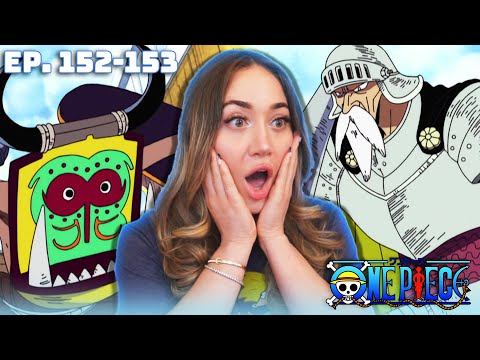 SKYPEA EXISTS!! FIRST TIME WATCHING ONE PIECE Episodes 152 & 153 REACTION!