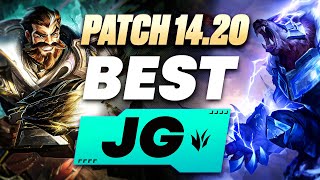 The BEST Junglers For All Ranks On Patch 14.20! | Season 14 Tier List League of Legends