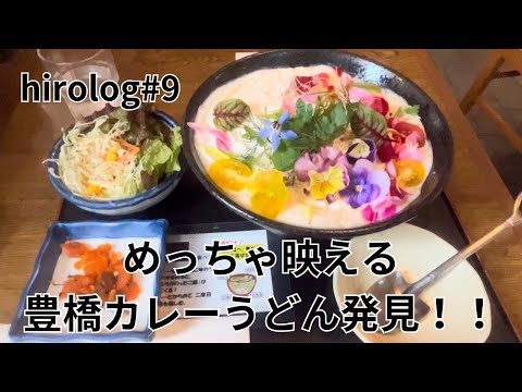 hirolog#9  映える豊橋カレーうどんを発見しました！！