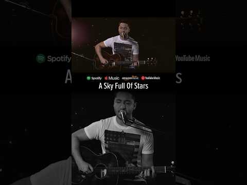 A Sky Full Of Stars - Coldplay (Boyce Avenue acoustic cover) #shorts #singingcover #ballad