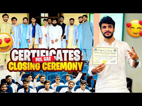 Last day in Nust | Certificate Distribution Ceremony | Naqvi vlogs