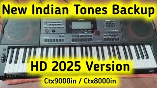 Full New Casio ctx9000in Indian Tones Backup 2025 Version Best