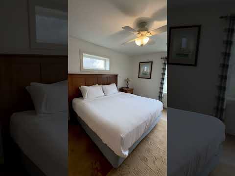 Room tour of our beautiful oceanfront beach home at our recent stay at White Point Beach resort, NS