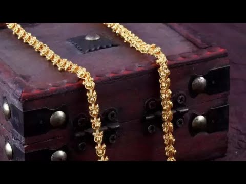 Latest Daily Wear gold chain designs for women 2024 | #gold#jewelry#new#viral#trending#viral#2024###