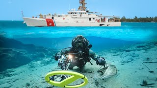 Metal Detecting Beneath Expensive Yachts! (Exuma, Bahamas)