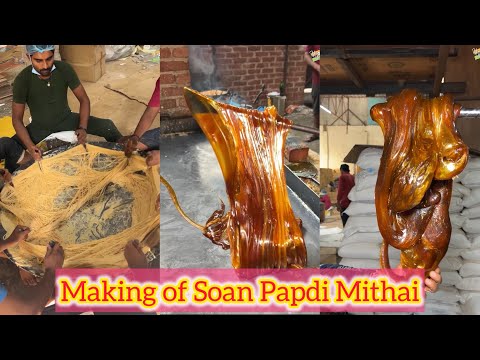 Most Unique making of Soan Papdi Mithai😍😍 Sabki Favourite Mithai❤️