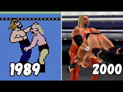 The Evolution of WCW Games 1989 -2000