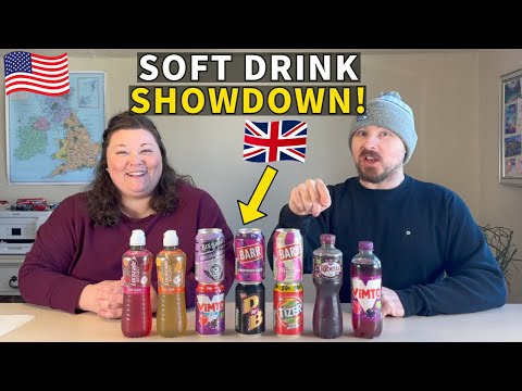 Americans Taste Test Iconic British Drinks for the First Time! 🇬🇧