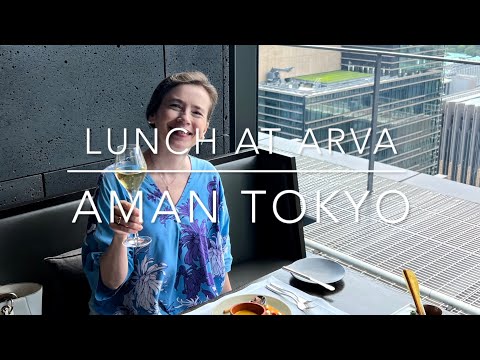 Luxurious Lunch at Arva | Tokyo AMAN Hotel