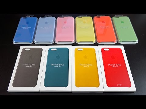 Apple iPhone Cases: New Colors (Spring 2016)