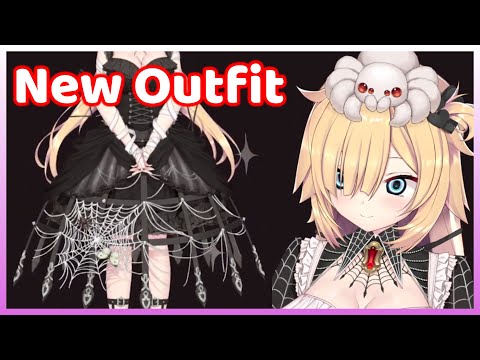 Haachama Becomes a SPIDER QUEEN in Her New Outfit~ (Hololive)