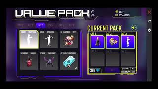 Value Pack Benefits #freefiremax #valuepackelitepass #livefreefire #discountevent #freediamonds