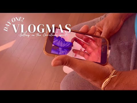 GETTING IN THE CHRISTMAS SPIRIT ** VLOGMAS DAY 1 ** || MY Doctor Visit | Turkey Day