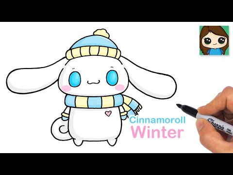 How to Draw Cinnamoroll Winter | Warm and Cozy