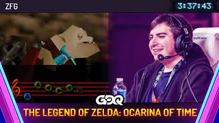 The Legend of Zelda: Ocarina of Time by ZFG in 3:37:43 - Awesome Games Done Quick 2025