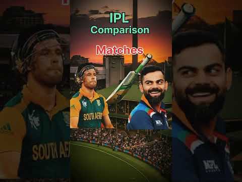 Virat Kohli  vs ab devilliers 🔥 in IPL #vs #comparision