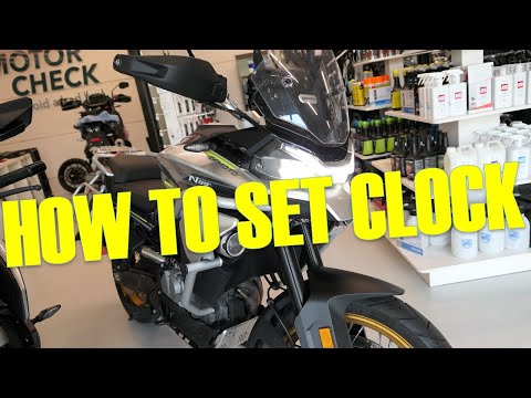 CFMOTO 800MT - HOW TO SET CLOCK