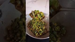 Easy And Quick Delicious Bhindi Recipe #Short #foodeatingshow #bigbites