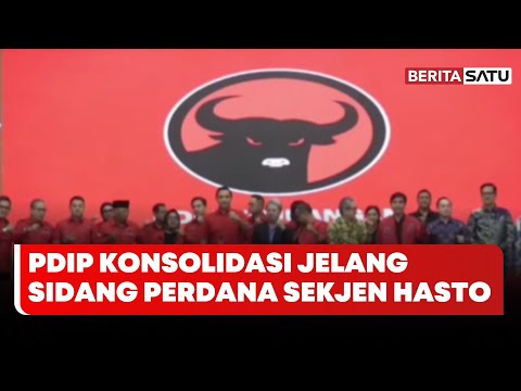 PDIP Konsolidasi Jelang Sidang Perdana Sekjen Hasto | Beritasatu Utama