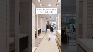 How to pick the PERFECT bathroom TILE! #interiordesign #homedecorator #interiordesigntips