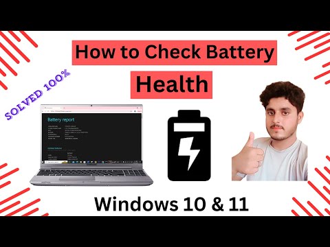 How to check battery health in laptop || Laptop me Battery health kaise check kare