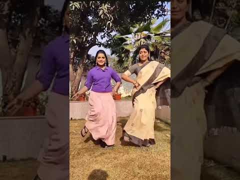 Anjali and her mom doing dance  #hitlergaripellam