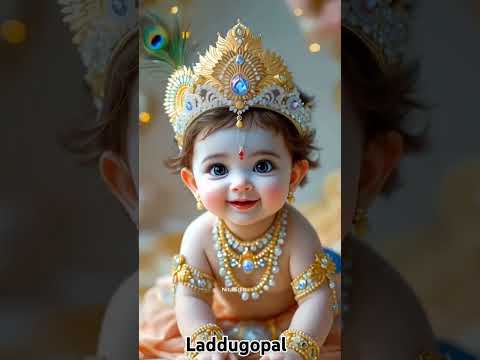 Laddugopal  #krishna #laddugopal #vrindavan #bhakti #shorts #short